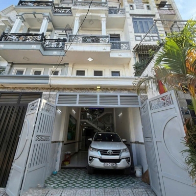 Nhà Vuông SHR 4 tầng HXH 68m2 – Lâm Thị Hố Quận 12 S