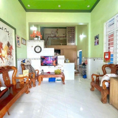 Bán nhà 1 Trệt 1 Lầu Lửng 168m²,SHR đường nhựa 10M,Ngang 6M,gần ĐHQG