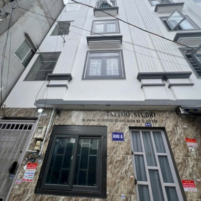 Bán Chdv hẻm 496/46/22B2 Dương Quảng Hàm, Phường An Nhơn, Gò Vấp, Hẻm 3,5m, 4,6x30m, Cn 133,3 m2, trệt lửng 3 lầu, ST, 16PN, 16WC, Thu nhập khoán 60tr/tháng, 16,5 tỷ TL