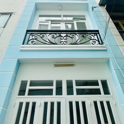 NHÀ 3 TẦNG MỚI TINH – HẺM XE HƠI – THẠNH XUÂN  Q12  SÁT GÒ VẤP 1,52 TỶ SỔ HC