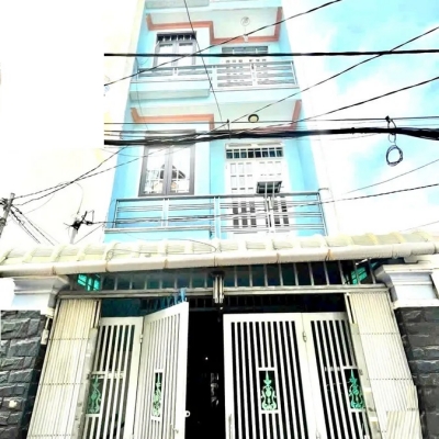 Nhà đúc 3.5 tấm-52m2– HXH thông, Hiệp Thành 45, Q12