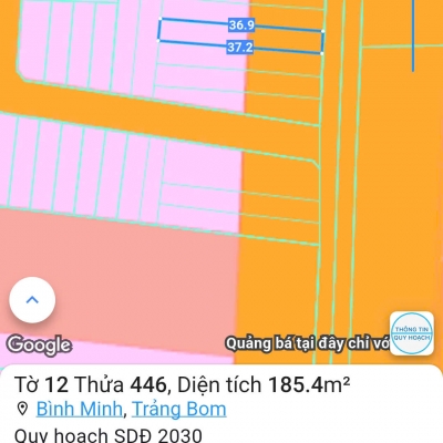 ???? Đất nền mặt tiền đường lớn Bình Minh, Quảng Tiến – chỉ 1.6 tỷ ????