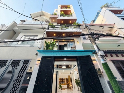 Nhà hẻm 18/11 Đường số 3, Phường 9, Gò Vấp, Hẻm 4m, 4x12,5m, Cn 49,3 m2, lửng 3 lầu, 4PN, 5WC, Full nội thất, 8,58 tỷ TL