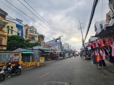 Bán nhà Bùi Minh Trực, căn góc 2 mặt tiền hẻm ô tô, 4 tầng (4.5x20m), nhỉnh 6 tỷ