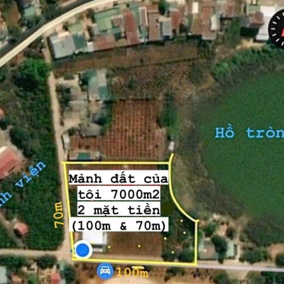 Chính chủ bán lô đất tâm huyết tại khu Ba Đình, thị trấn Nam Ban, huyện Lâm Hà, Lâm Đồng
