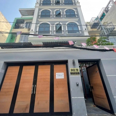 Bán Chdv hẻm 643/1D Xô Viết Nghệ Tĩnh, Phường 26, Bình Thạnh, Hẻm 3,5m, 7,8x20m, Cn 153,3 m2, lửng 5 lầu, ST, 30P Full nội thất, Thu nhập 165tr/tháng, 35 tỷ TL