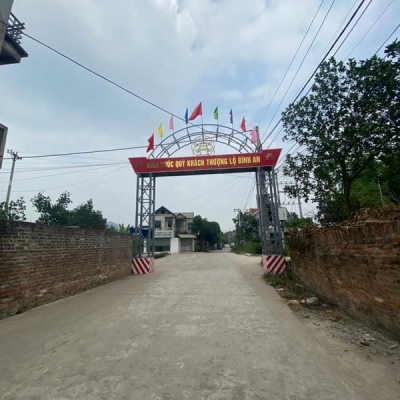 BÁN ĐẤT NINH MÔN, HIỀN NINH, SÓC SƠN. 80M2, MT5,5M. FULL THỔ CƯ. GIÁ 27TR/MM CÓ THƯƠNG LƯỢNG