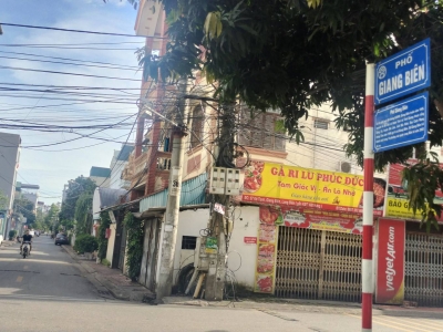 Phân lô bàn cờ, ô tô tránh, vị trí đẹp Giang Biên, tiềm năng lớn