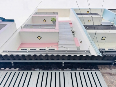 Nhà Hẻm 44/23/2B Phạm Văn Chiêu, Phường 8, Gò Vấp, Hẻm 3m, 4,5 NH 5,2x9,4m, trệt 2 lầu, ST, 3PN, 3WC, 5,95 tỷ TL 