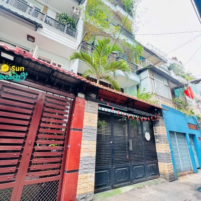 NGANG LỚN 5,5M*17M - BÁN NHÀ 4 TẦNG XE HƠI NGỦ TRONG NHÀ Đ. TRẦN QUANG DIỆU, QUẬN 3 - SỔ HỒNG VUÔNG ĐẸP