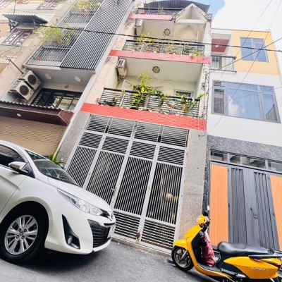 BÁN NHÀ 5 TẦNG MỚI - MẶT TIỀN XE HƠI ĐẬU CỬA Đ.NGUYỄN THIỆN THUẬT, QUẬN 3- KHU VIP PHÂN LÔ BÀN CỜ HIẾM NHÀ BÁN CHỈ 11,9T- 0938676685 GIANG GIANG