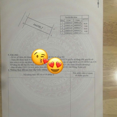 Cần tiền bán nhanh lô đất Thôn Thượng, Xã Sóc Sơn, DT 96,7m2, giá đầu tư