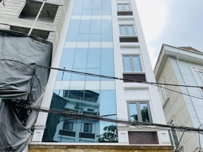 Bán nhà mặt phố Hoàng Văn Thái, 75m2, 8 tầng thang máy mới đẹp, mặt tiền 4.8m, 44.5 tỷ, kinh doanh đỉnh