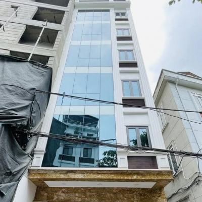 Bán nhà mặt phố Hoàng Văn Thái, 75m2, 8 tầng thang máy mới đẹp, mặt tiền 4.8m, 44.5 tỷ, kinh doanh đỉnh