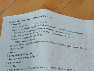 1,6XX TỶ – LÔ ĐẤT NGUYỄN HUỆ NAM ĐỒ SƠN – GẦN KCN ĐỒ SƠN – KẾT NỐI ĐƯỜNG VEN BIỂN  ZALO 0567 222 555