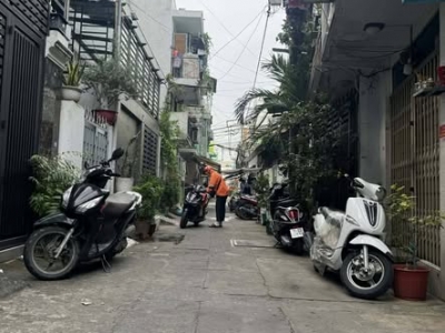 Nhà HXH Đường Vũ Tùng Phường 2 Bình Thạnh Cũ.