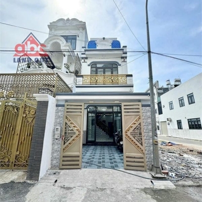NP1034 nhà đẹp 1 lầu , đường rộng xe hơi thoải mái. thiết kế nhà hiện đại. giao liền