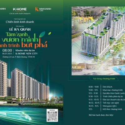 Sở hữu ngay căn hộ K‑Home 1PN chuẩn Singapore – Giá tốt chỉ 978 triệu