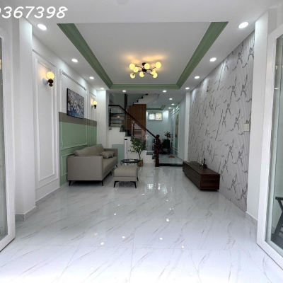 CHỈ 5.9 TỶ - NHÀ 3 TẦNG ÂU DƯƠNG LÂN - CÁCH QUẬN 1 CHỈ 1KM - FULL NỘI THẤT.