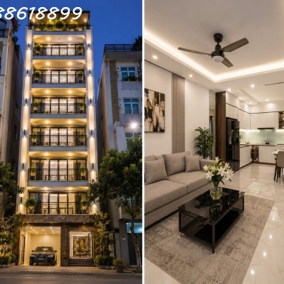 BÁN TÒA APARTMENT NGUYỄN KHANG - CẦU GIẤY - GARA Ô TÔ - DÒNG TIỀN GẦN 300 TRIỆU/THÁNG - 160M² - 8 TẦNG - MT 7M - 58,5 TỶ