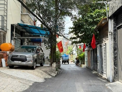 Nhà 2 MT hẻm 145/51 Trần Bá Giao, Phường 5, Gò Vấp, Hẻm 8m thông, 4x15,5m, Cn 61,6 m2, trệt lửng 2 lầu, ST, 9 tỷ TL