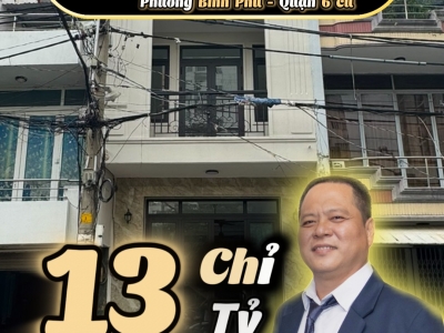 ???? Nhà Mới Xây 4 Tầng – MT Khu Bình Phú - 5PN – Giá 13 Tỷ - Tìm Nhà Phố