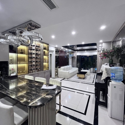 ????Nội thất tiền tỷ, Tòa E1 Chelsea Park Trần Kim Xuyến 98m2, tối ưu công năng, tiện ích Vip