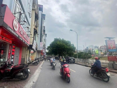 BÁN TÒA MẶT PHỐ THANH XUÂN 80M x 9 TẦNG  - MT 5,5M - VỪA Ở VỪA CHO THUÊ 60 TR/TH