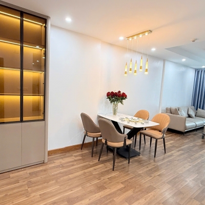 17.12.25.1 Bán 2 ngủ 2 WC Goldmark City, nội thất mới 100% nhập từ EU, Đức, Hàn cao cấp, chưa sử dụng