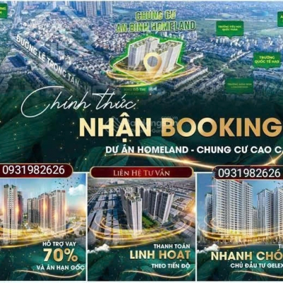Chính thức nhận booking và khớp căn chung cư An Bình Home Land cuối tháng 10/2025
