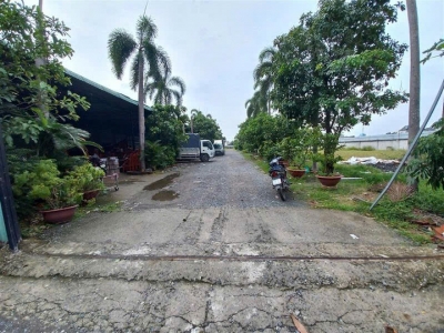 1.1Ha Đất Mặt tiền SHR, Nở hậu – Phạm Thị Giây Hóc Môn SS