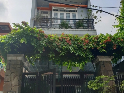 Nhà 2 MT hẻm 702/50A Lê Đức Thọ, Phường 15, Gò Vấp, Hẻm 6m thông, 4x25m, Cn 99,2 m2, trệt lửng 2 lầu, ST, 6PN, 12 tỷ TL
