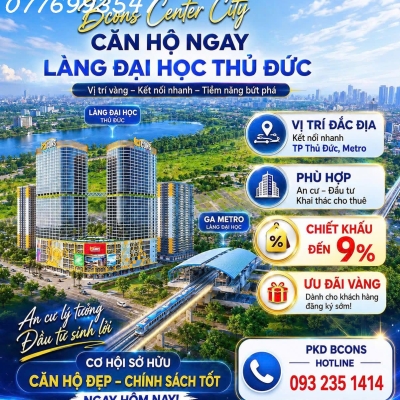 Chỉ Từ 150 Triệu Đồng Sở Hữu Ngay Căn Hộ 2 Phòng Ngủ Trung Tâm Đông Hòa, TP.HCM