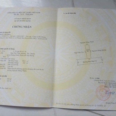 LÔ ĐẸP PHỐ TÂN THÀNH – GIÁ CHỈ NHỈNH 2X TRIỆU/M² – HÀNG HIẾM KHU DÂN CƯ LÕI  ZALO 0567 222 555