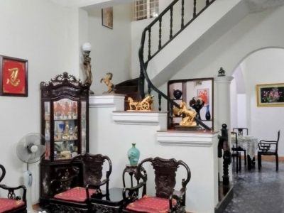 Bán nhà đẹp Hồng Tiến- Dân xây-Full NT- Oto tránh- Ô chờ thang máy 80m 5 tầng nhỉnh 23 tỷ(TL)