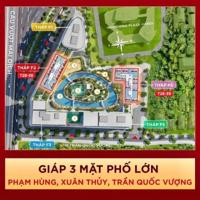 Sắp Ra Mắt Siêu Phẩm Sun Feliza Suites - Cầu Giấy – Vị Trí Vàng Giao Thoa 3 Mặt Phố Lớn
